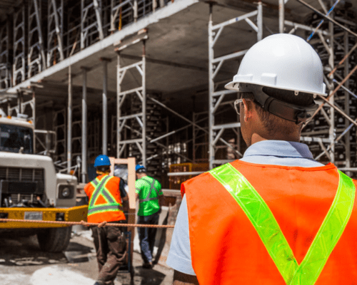 A construction site